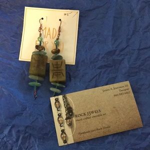 Hand crafted earrings